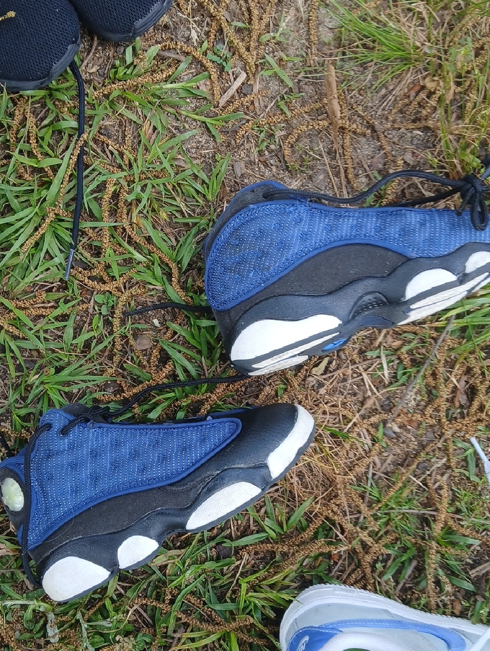 Kids Blue and Black Athletic Sneakers